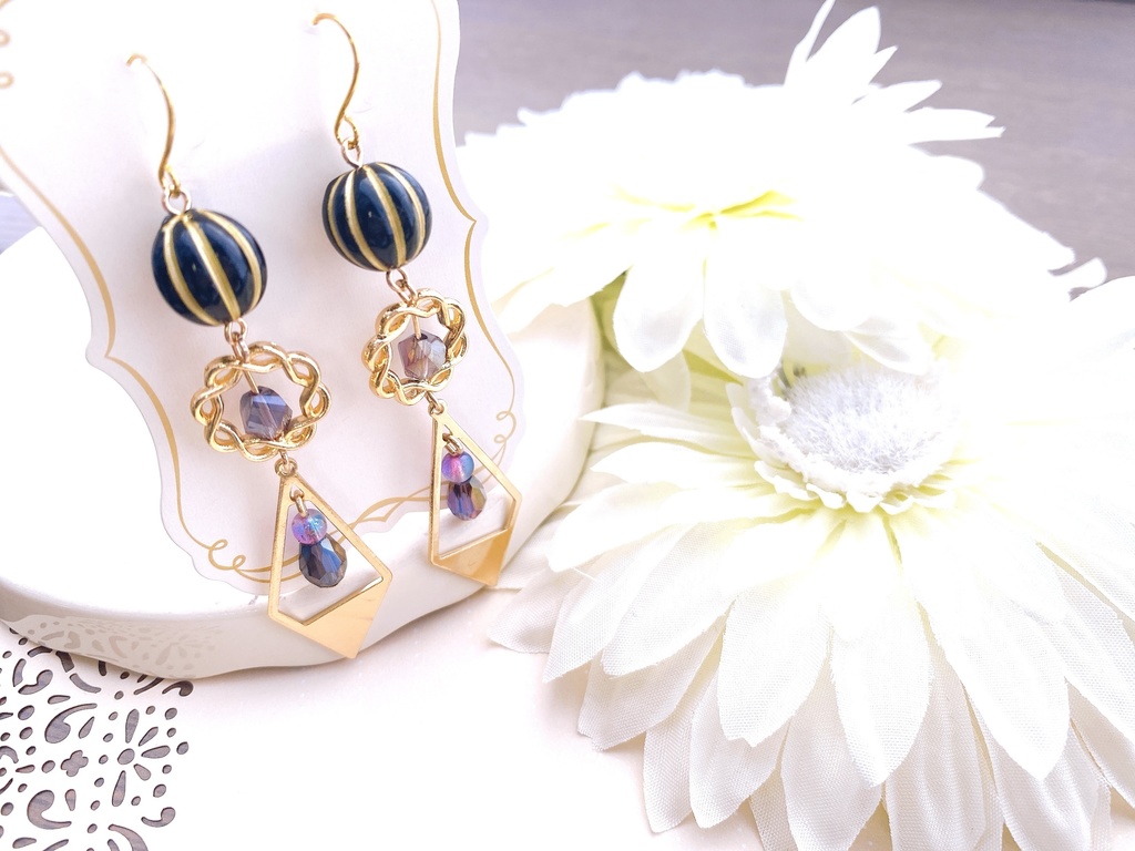 原神 スメール "セノ" モチーフピアスorイヤリング