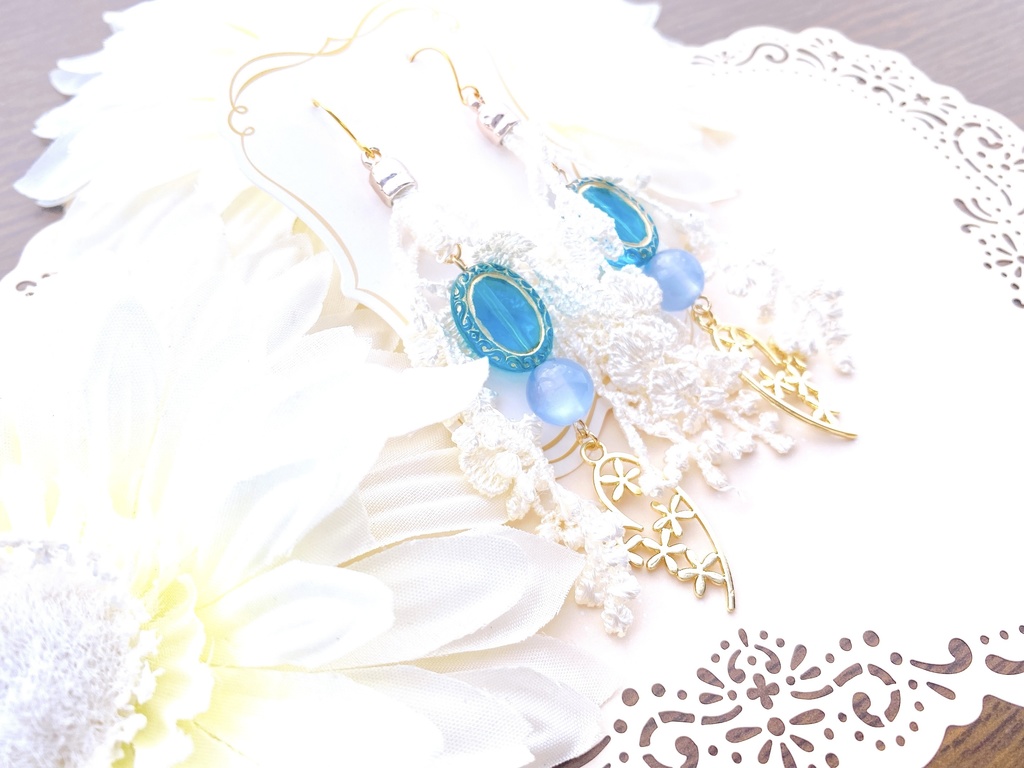 原神 スメール ニィロウ モチーフピアスorイヤリング