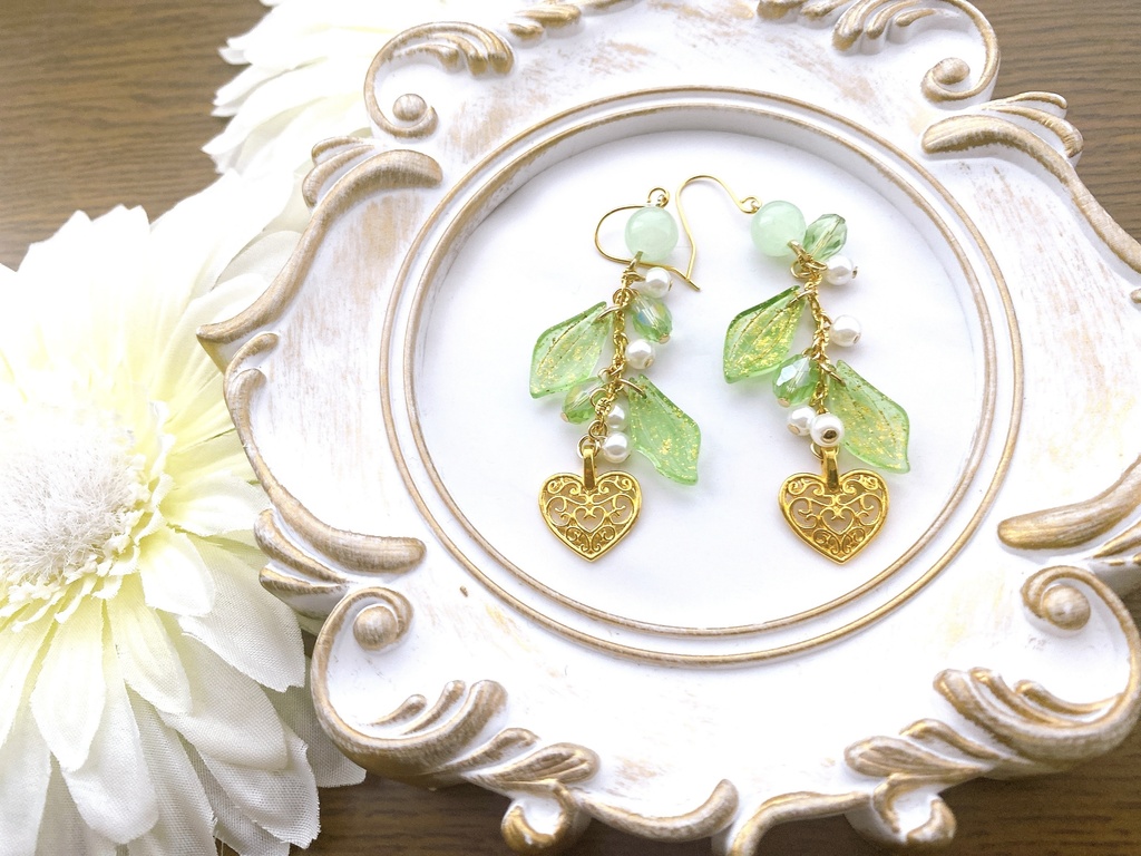 原神 スメール 草神"ナヒーダ" モチーフピアスorイヤリング