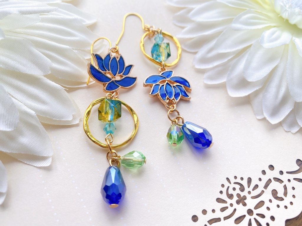 原神 放浪者"スカラマシュ" モチーフピアスorイヤリング