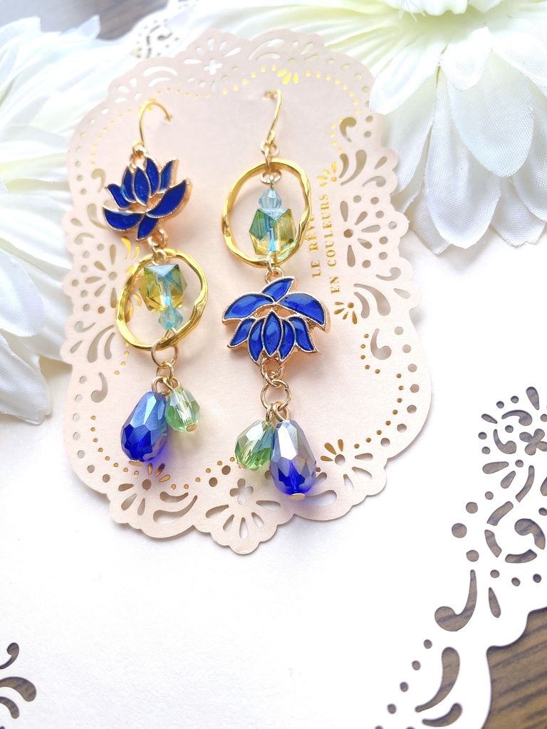 原神 放浪者"スカラマシュ" モチーフピアスorイヤリング