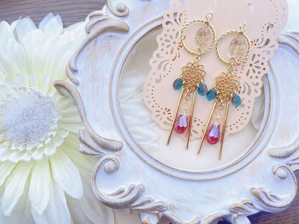 原神 カーヴェ モチーフピアスorイヤリング 2種類