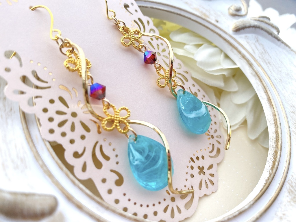 原神 カーヴェ モチーフピアスorイヤリング 2種類