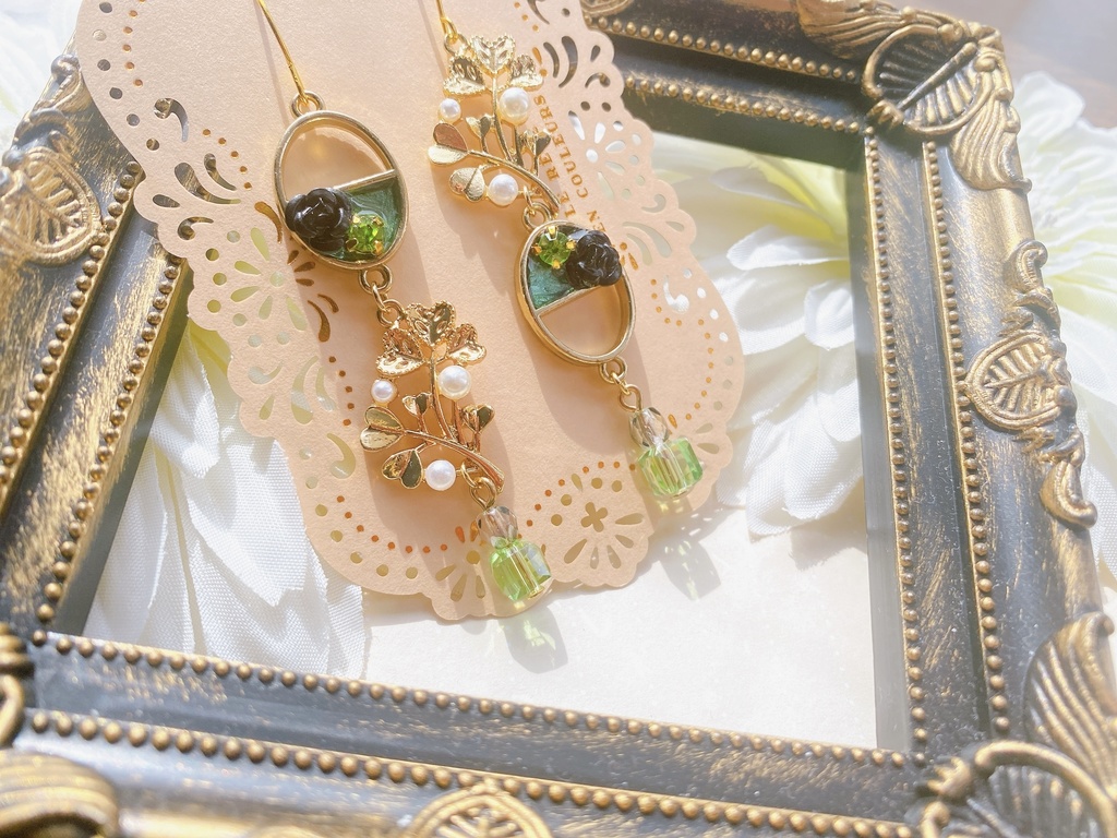 原神 スメール セノ&ティナリ モチーフピアスorイヤリング