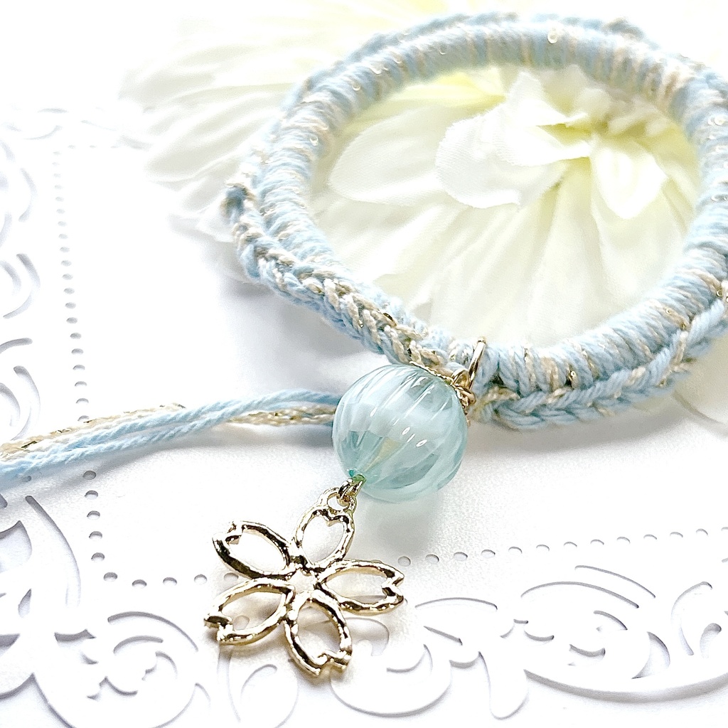 原神 神里綾華 モチーフヘアシュシュ