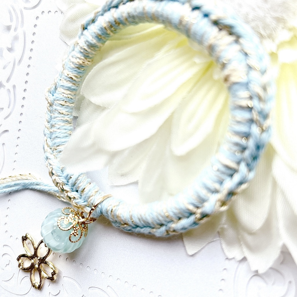 原神 神里綾華 モチーフヘアシュシュ