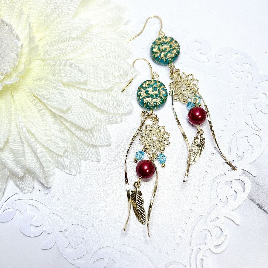 原神 カーヴェ モチーフピアスorイヤリング