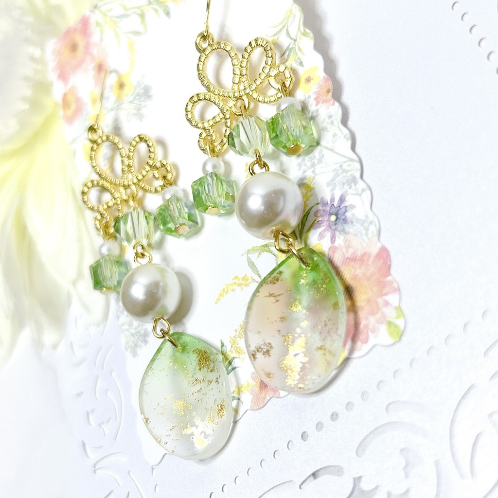 原神 ナヒーダ モチーフピアスorイヤリング 2種類