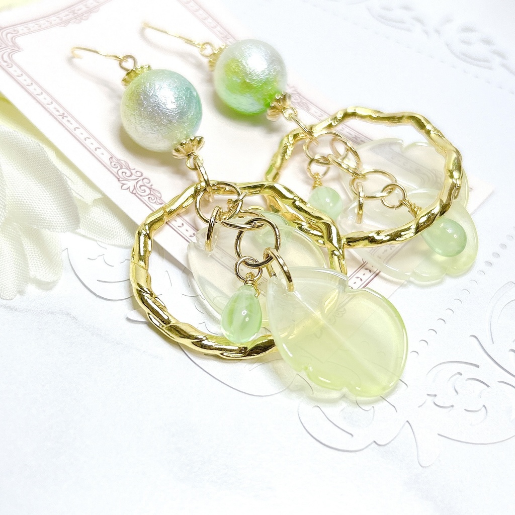 原神 ナヒーダ モチーフピアスorイヤリング 2種類