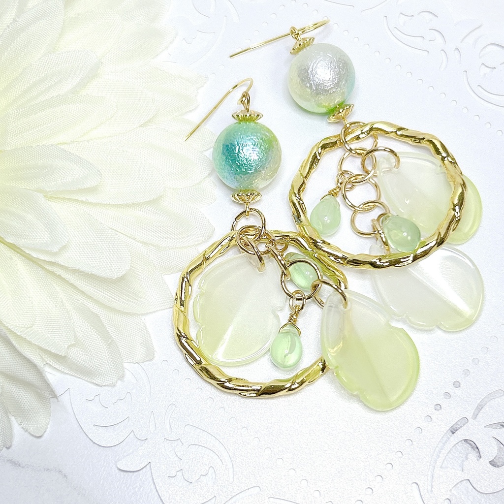 原神 ナヒーダ モチーフピアスorイヤリング 2種類