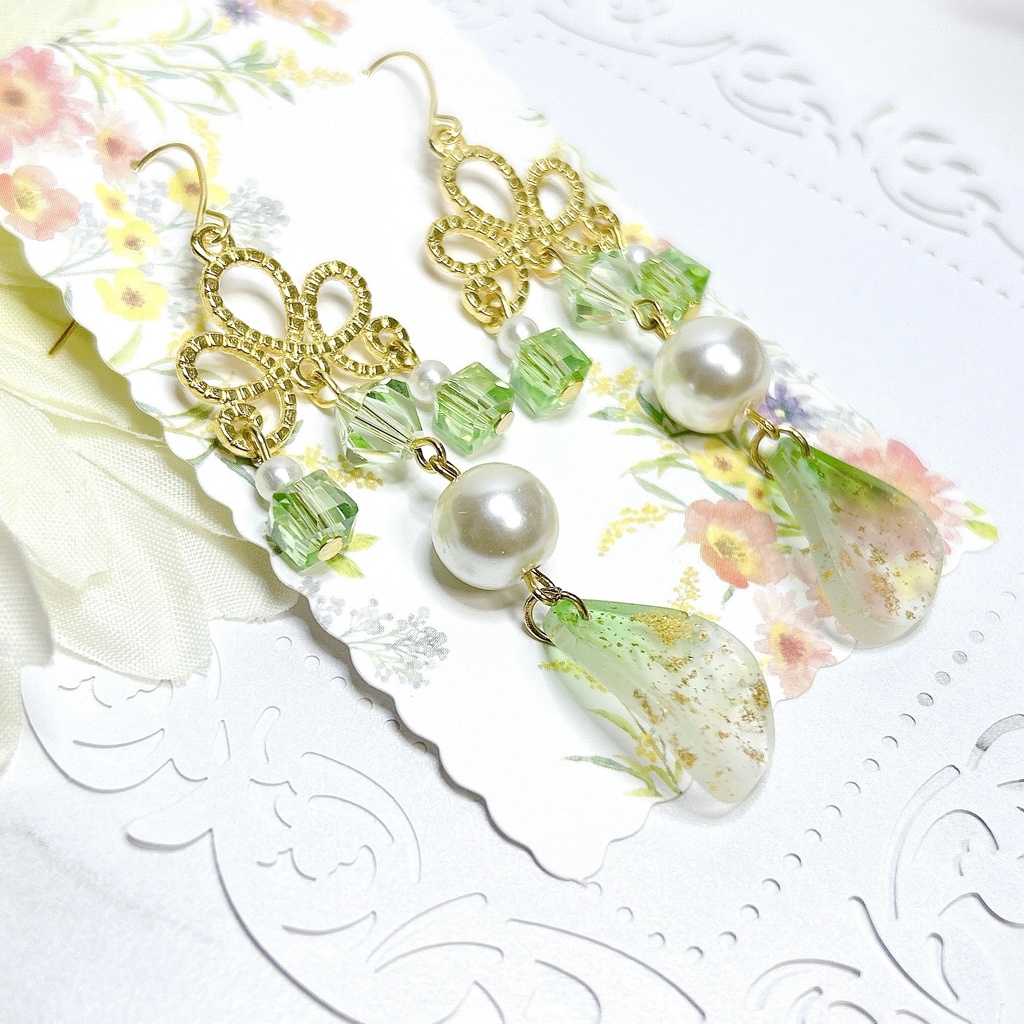 原神 ナヒーダ モチーフピアスorイヤリング 2種類