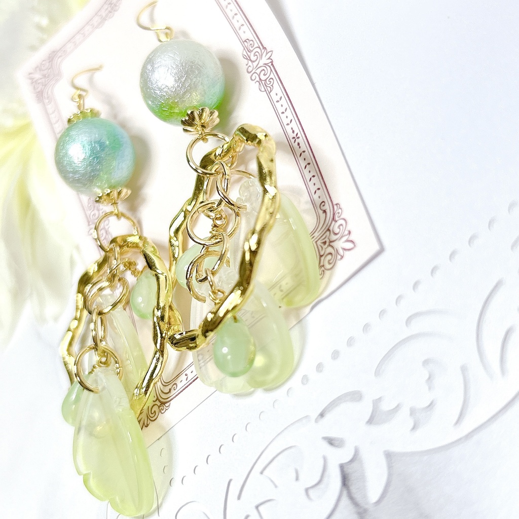 原神 ナヒーダ モチーフピアスorイヤリング 2種類