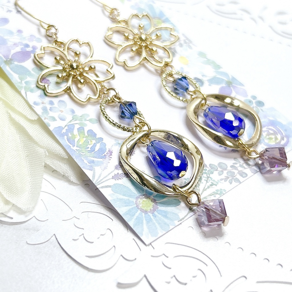 原神 神里綾人 モチーフピアスorイヤリング