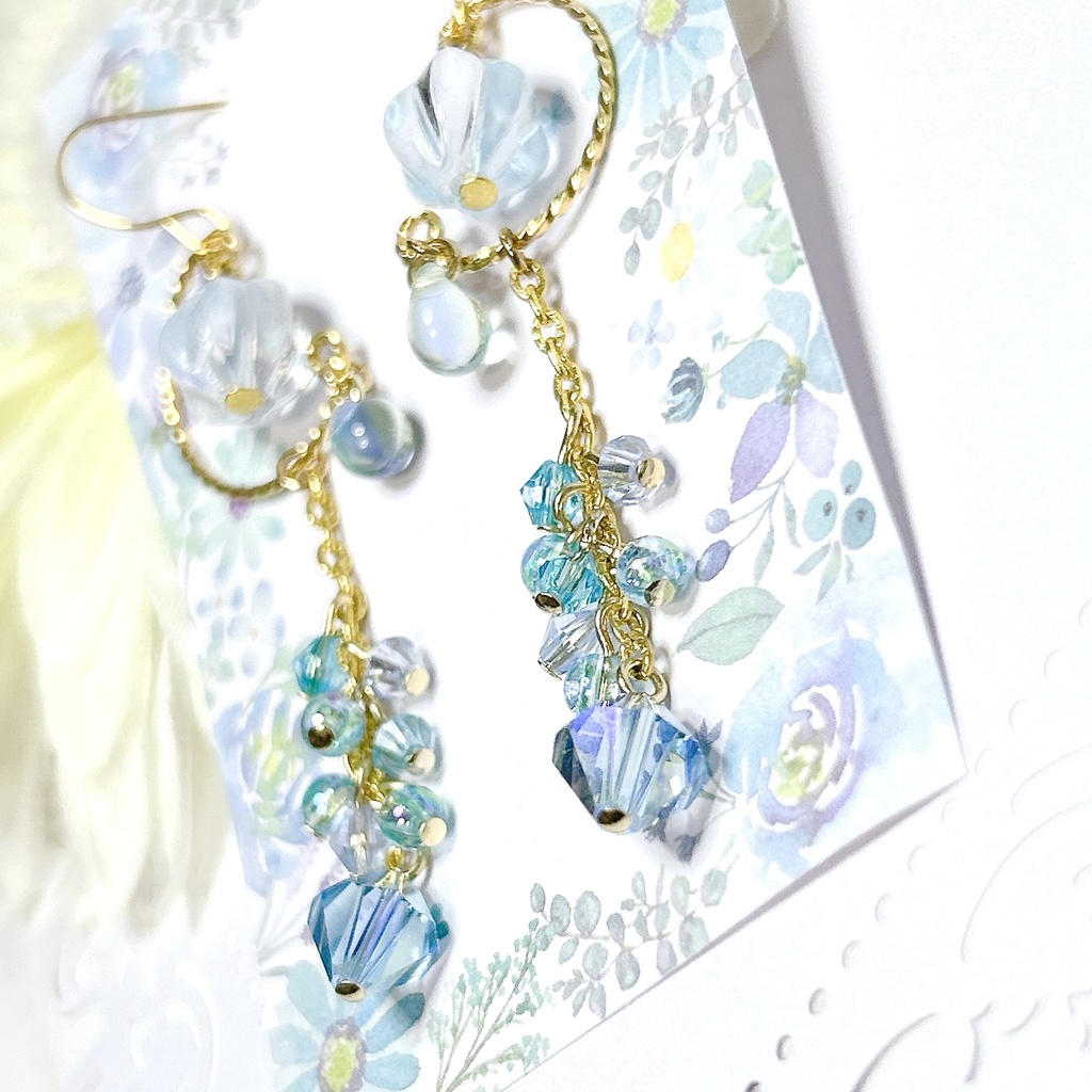 原神 甘雨 モチーフピアスorイヤリング