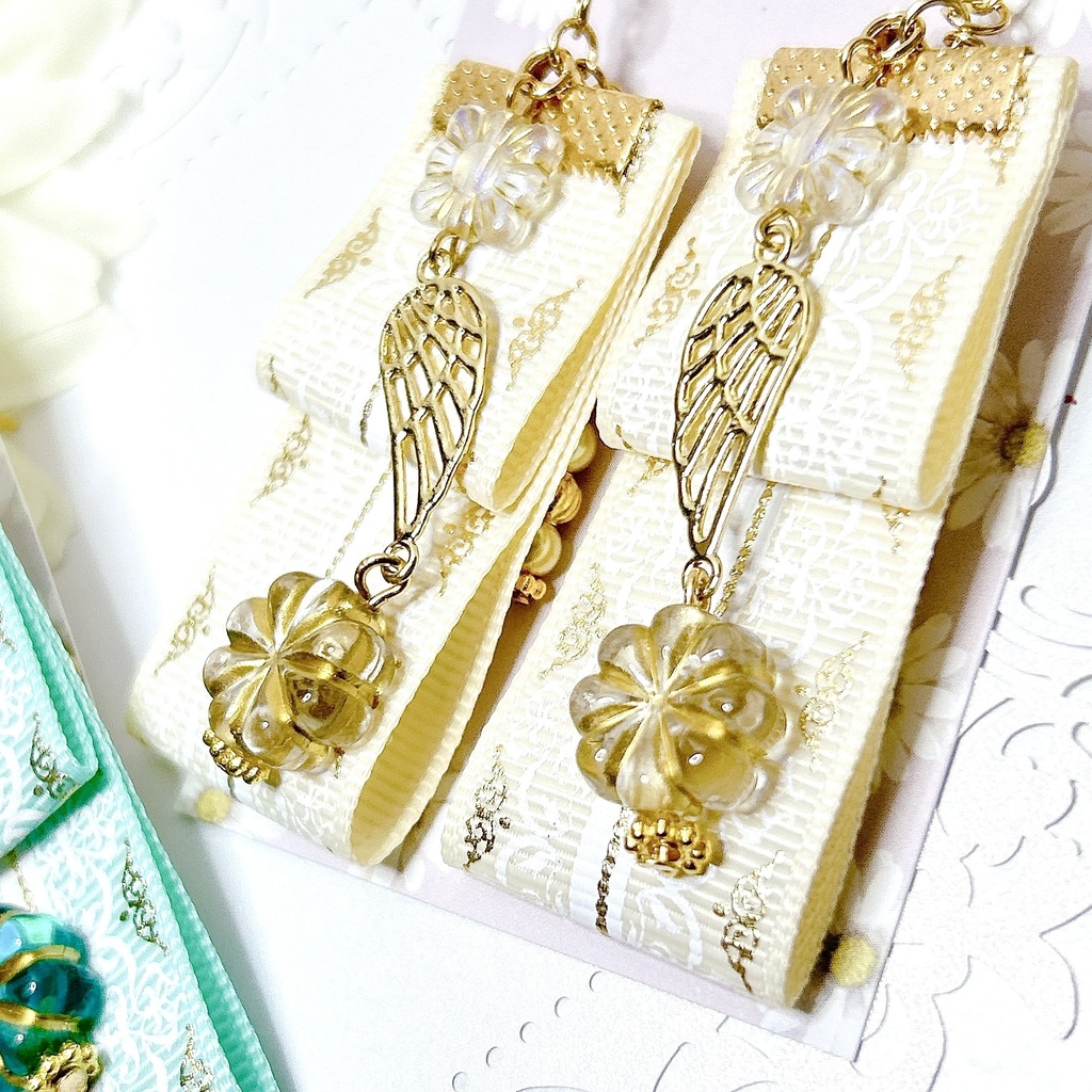 原神 旅人-空&蛍- モチーフピアスorイヤリング