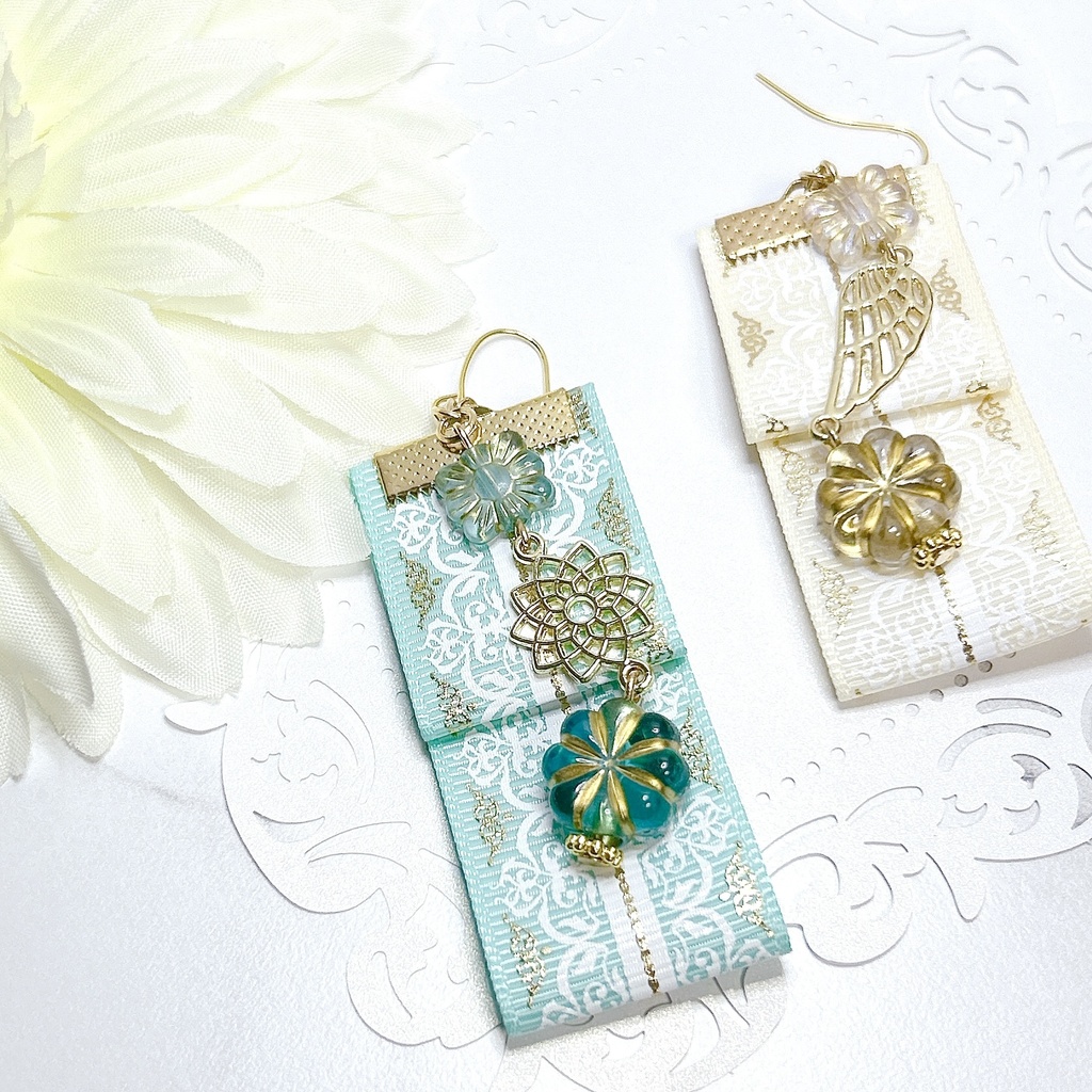 原神 旅人-空&蛍- モチーフピアスorイヤリング