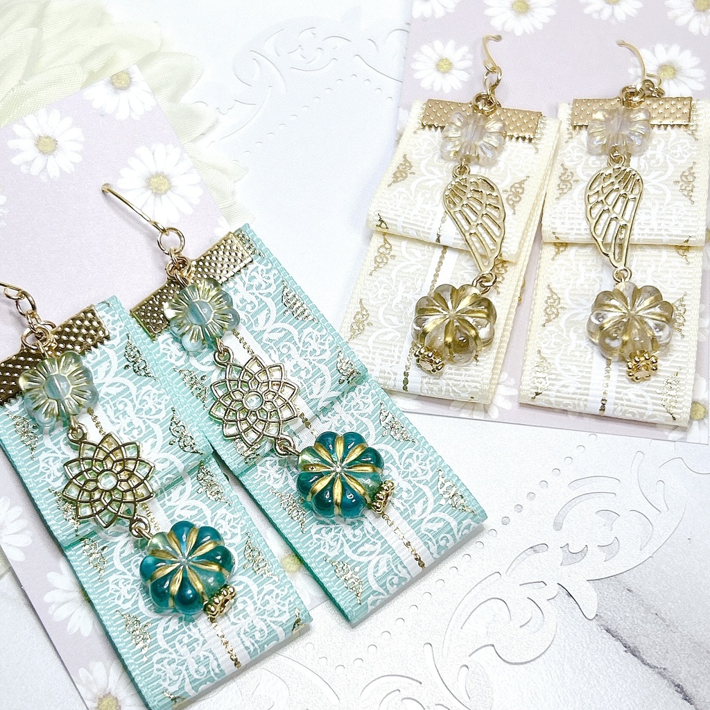 原神 旅人-空&蛍- モチーフピアスorイヤリング