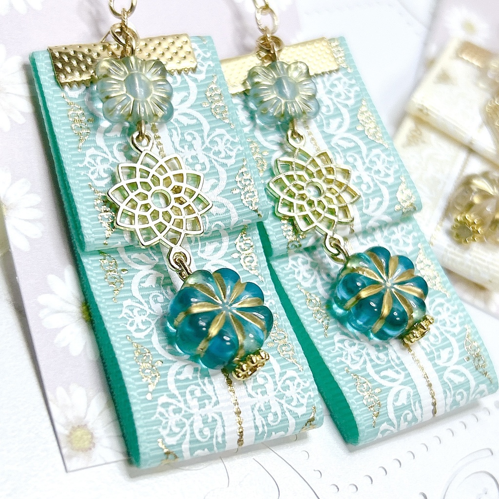 原神 旅人-空&蛍- モチーフピアスorイヤリング