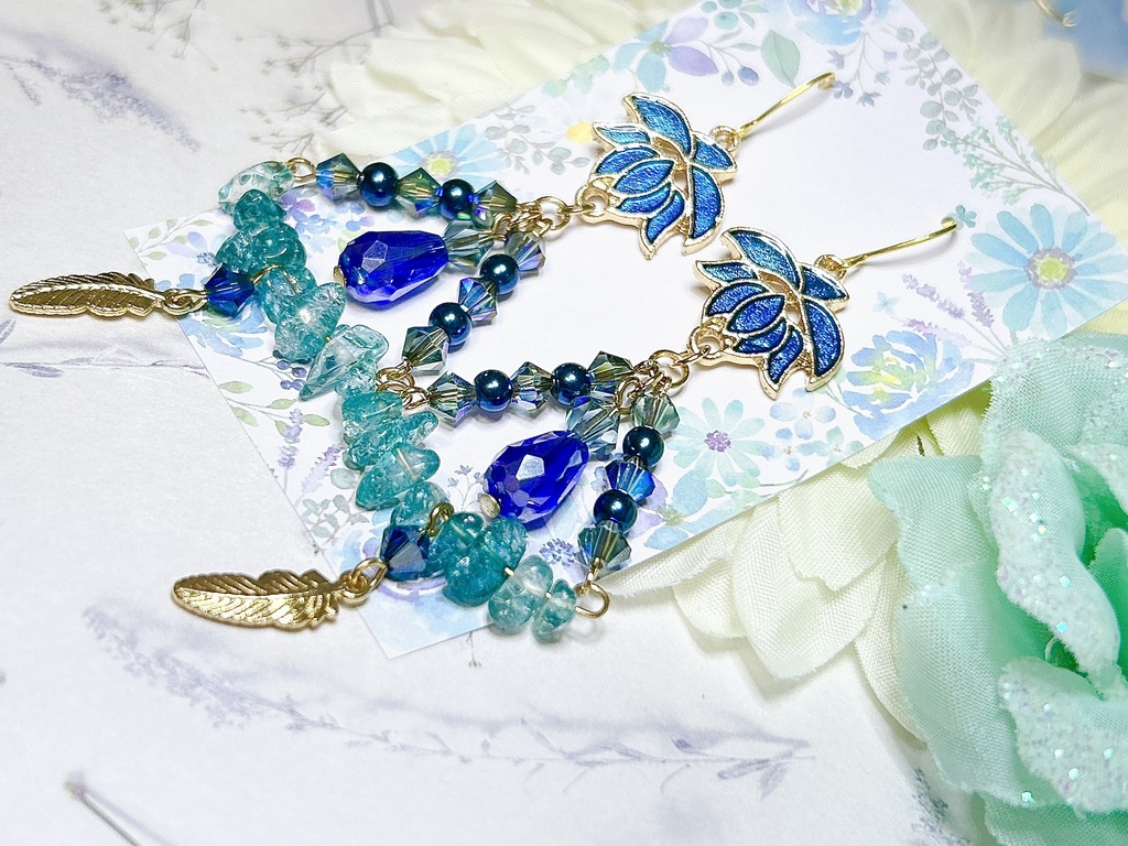 原神 放浪者 モチーフピアスorイヤリング 神ノ叡智12頒布物