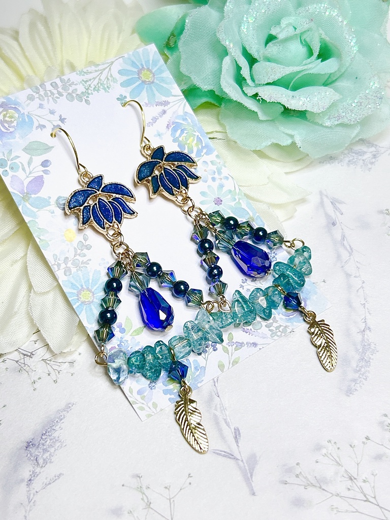 原神 放浪者 モチーフピアスorイヤリング 神ノ叡智12頒布物