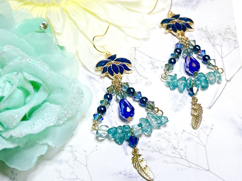 原神 放浪者 モチーフピアスorイヤリング 神ノ叡智12頒布物