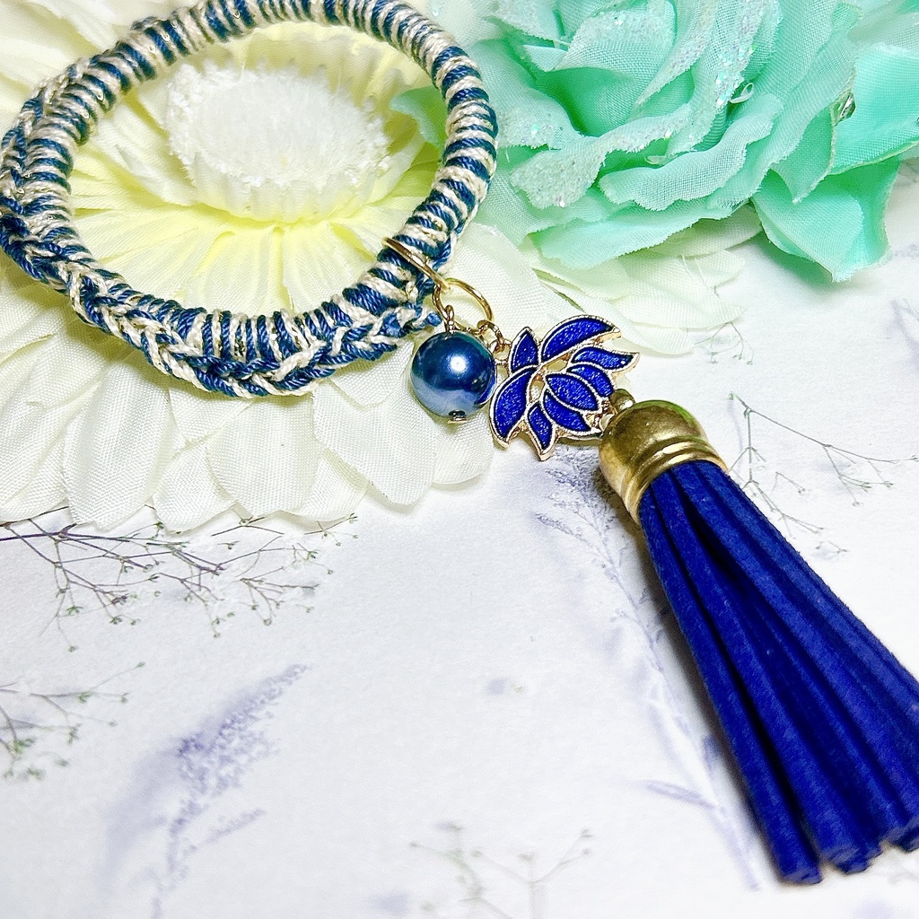 原神放浪者 モチーフ編み込みシュシュ 神ノ叡智12頒布物