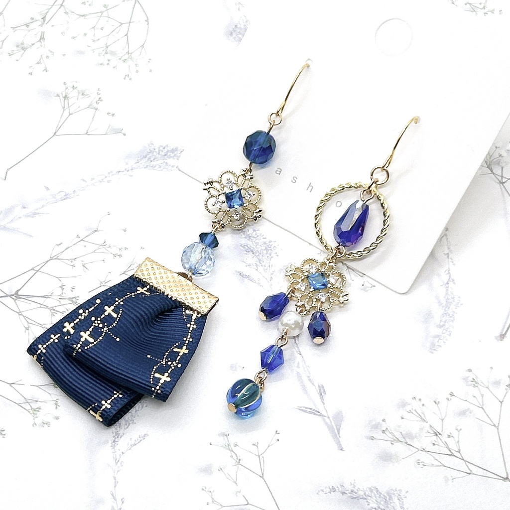 原神 フリーナモチーフピアスorイヤリング 神ノ叡智15頒布