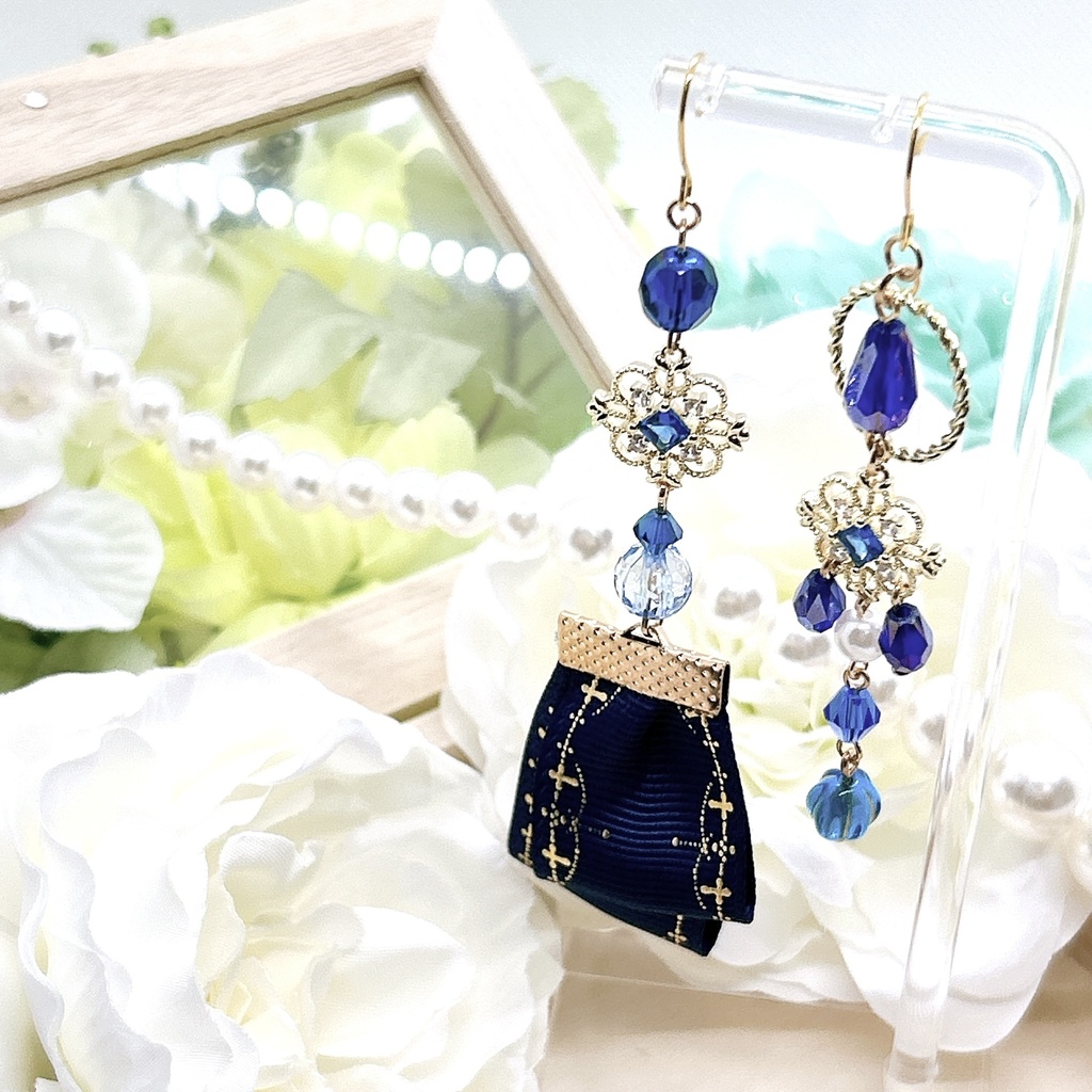 原神 フリーナモチーフピアスorイヤリング 神ノ叡智15頒布