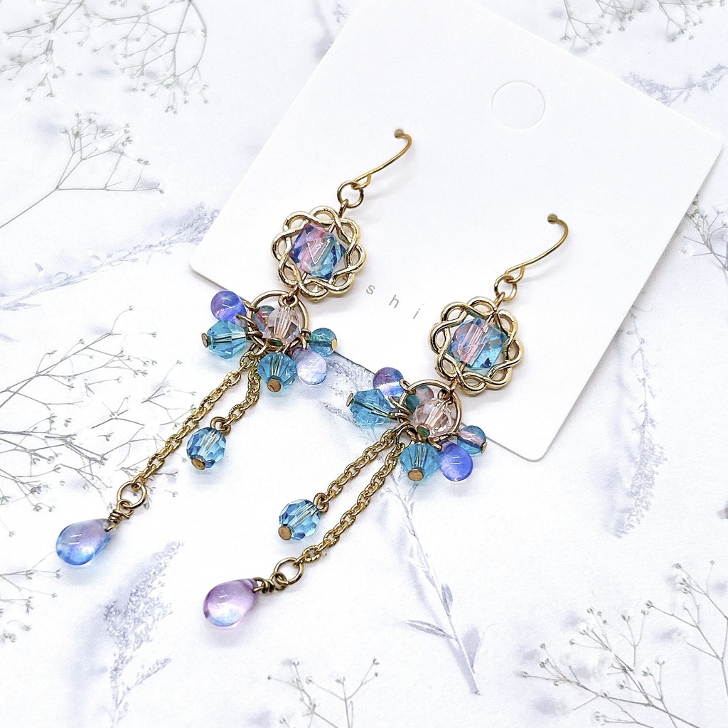 原神 珊瑚宮心海 モチーフピアスorイヤリング 神ノ叡智15