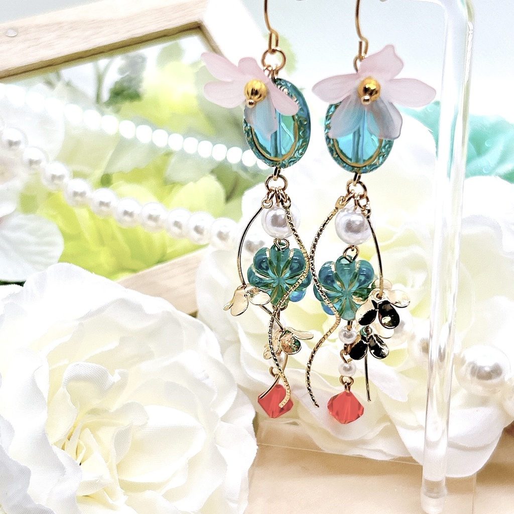 原神 ニィロウ モチーフピアスorイヤリング 神ノ叡智15