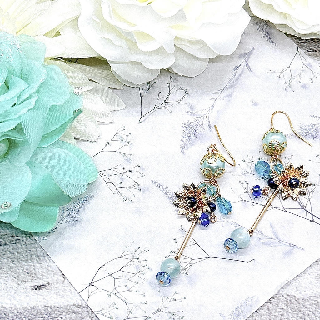 原神 甘雨 モチーフピアス(イヤリング) 超神ノ叡智2024頒布品