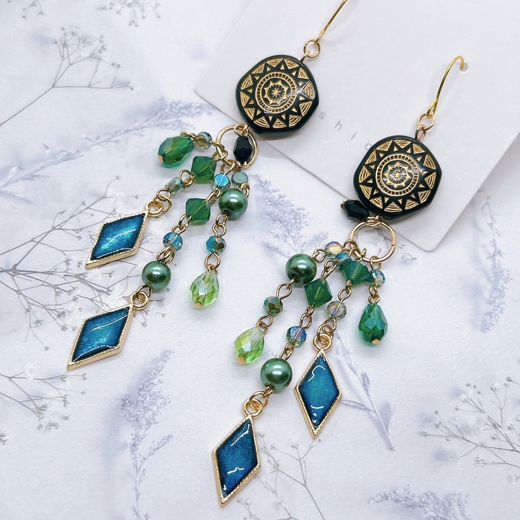 原神 アルハイゼン モチーフピアス(イヤリング)超神ノ叡智2024頒布品