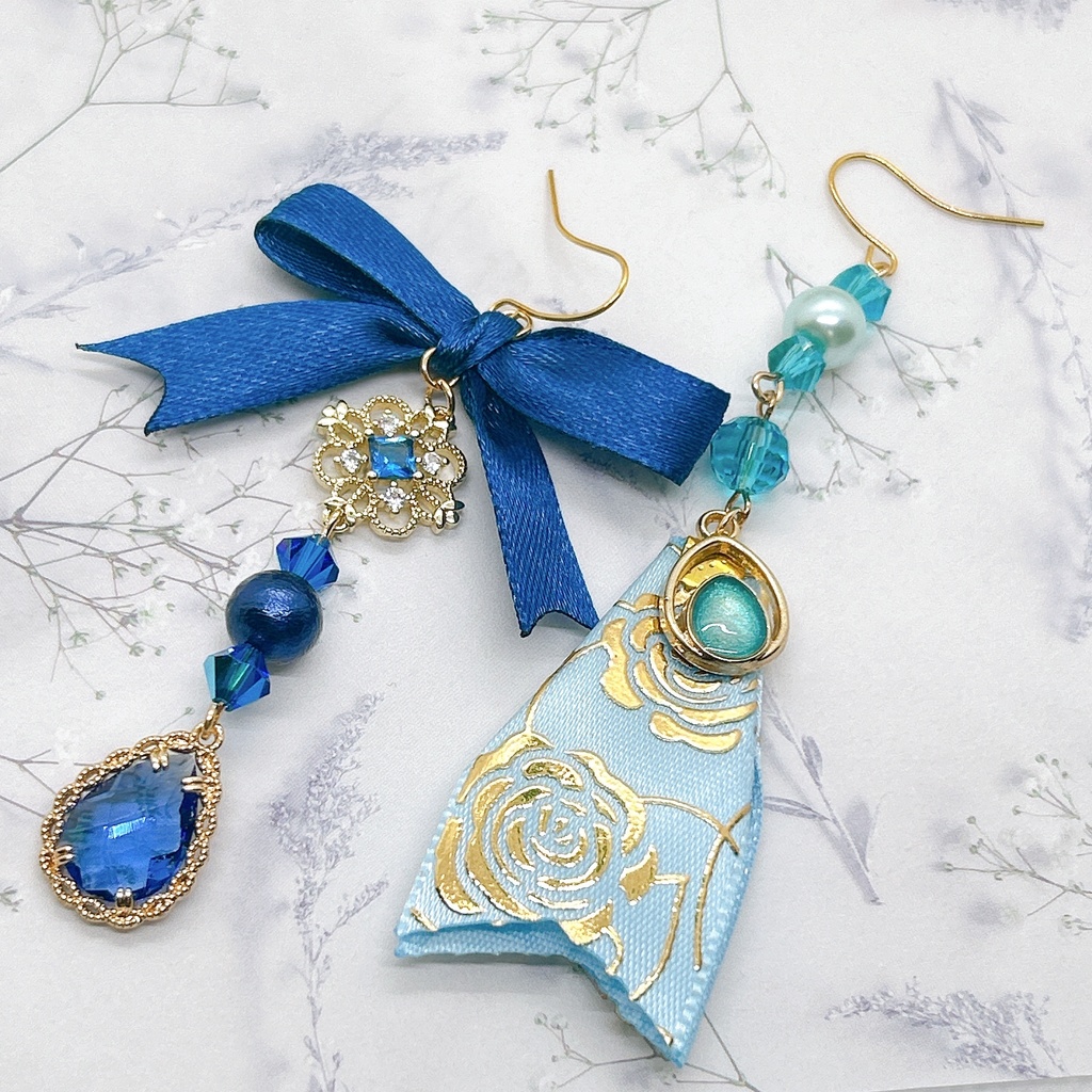 原神 フリーナ モチーフピアス(イヤリング)超神ノ叡智2024頒布品