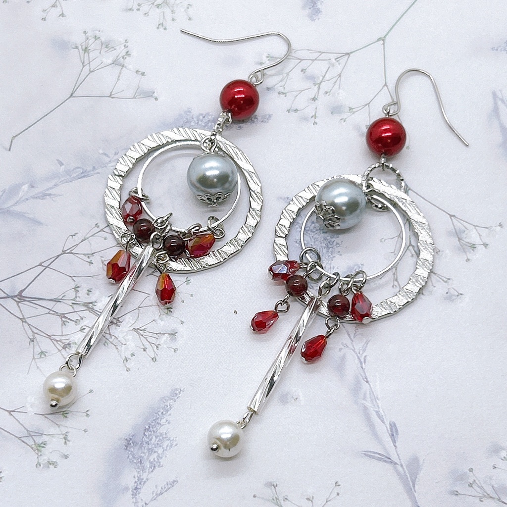 原神 召使アルレッキーノモチーフピアス(イヤリング)超神ノ叡智2024頒布品