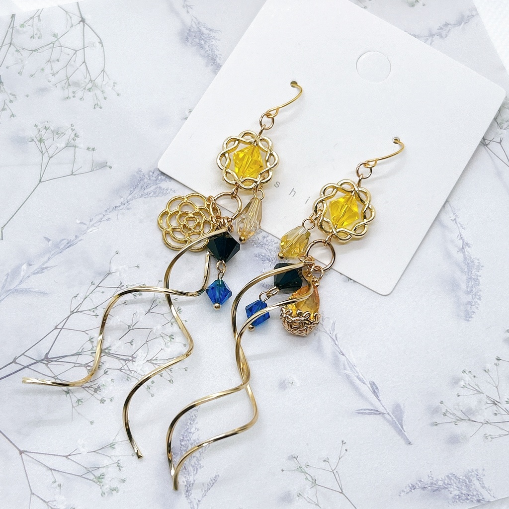 原神 ナヴィア モチーフピアス(イヤリング)超神ノ叡智2024頒布品