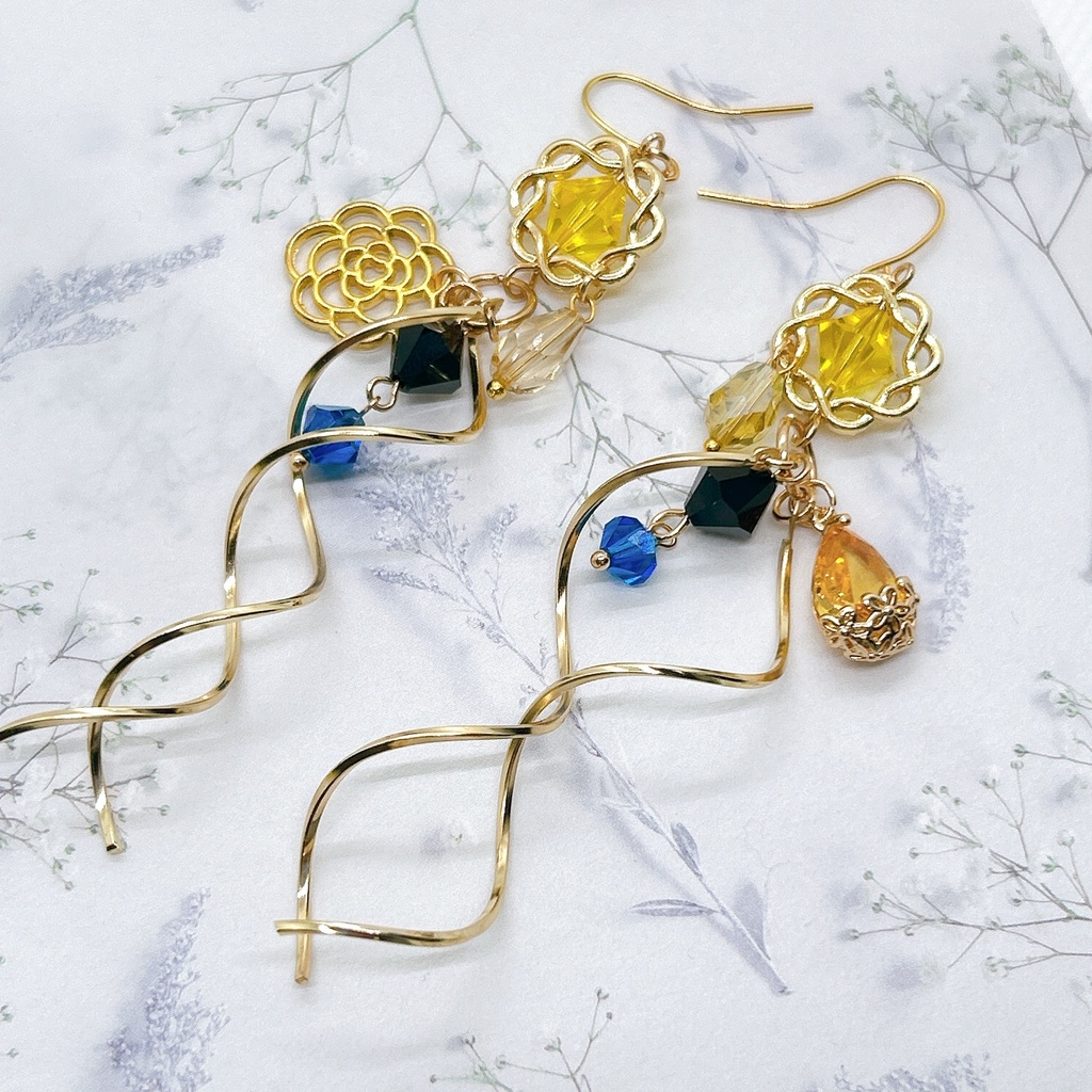 原神 ナヴィア モチーフピアス(イヤリング)超神ノ叡智2024頒布品