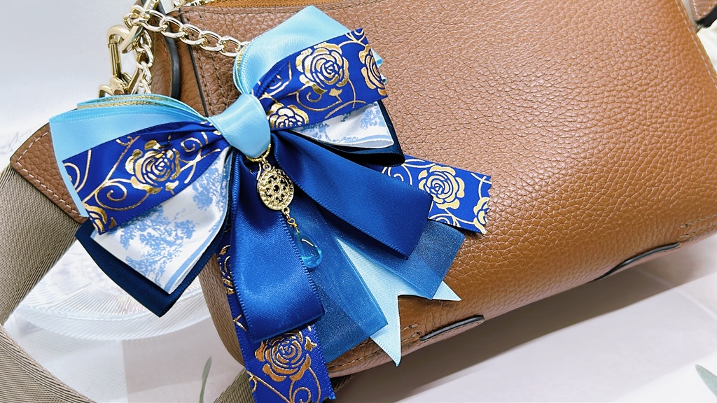 原神 リボンヘアバレッタ&バックチェーン フォンテーヌ 超神ノ叡智2024頒布品