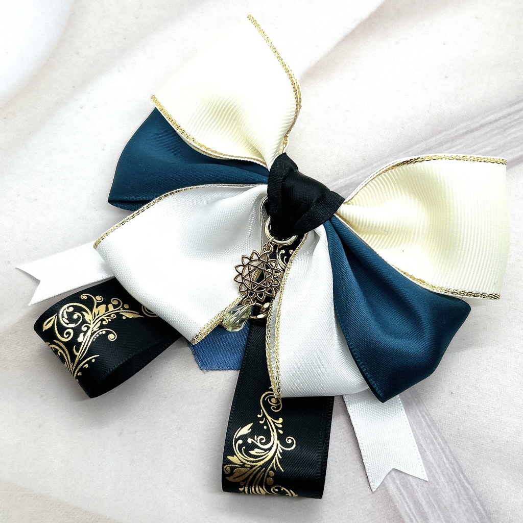 原神 リボンバレッタ&バックチェーン モンド 神ノ叡智19頒布品