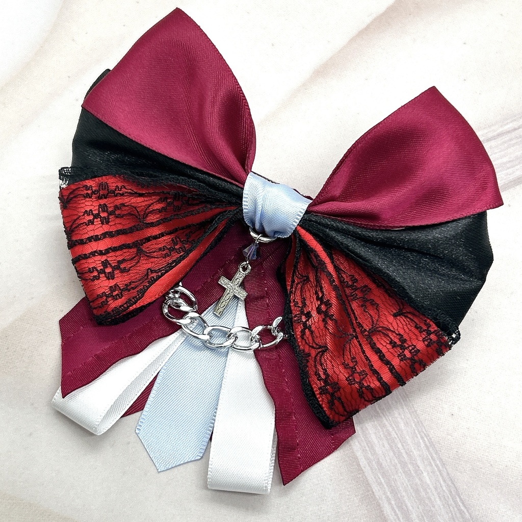 原神 リボンバレッタ&バックチェーン モンド 神ノ叡智19頒布品