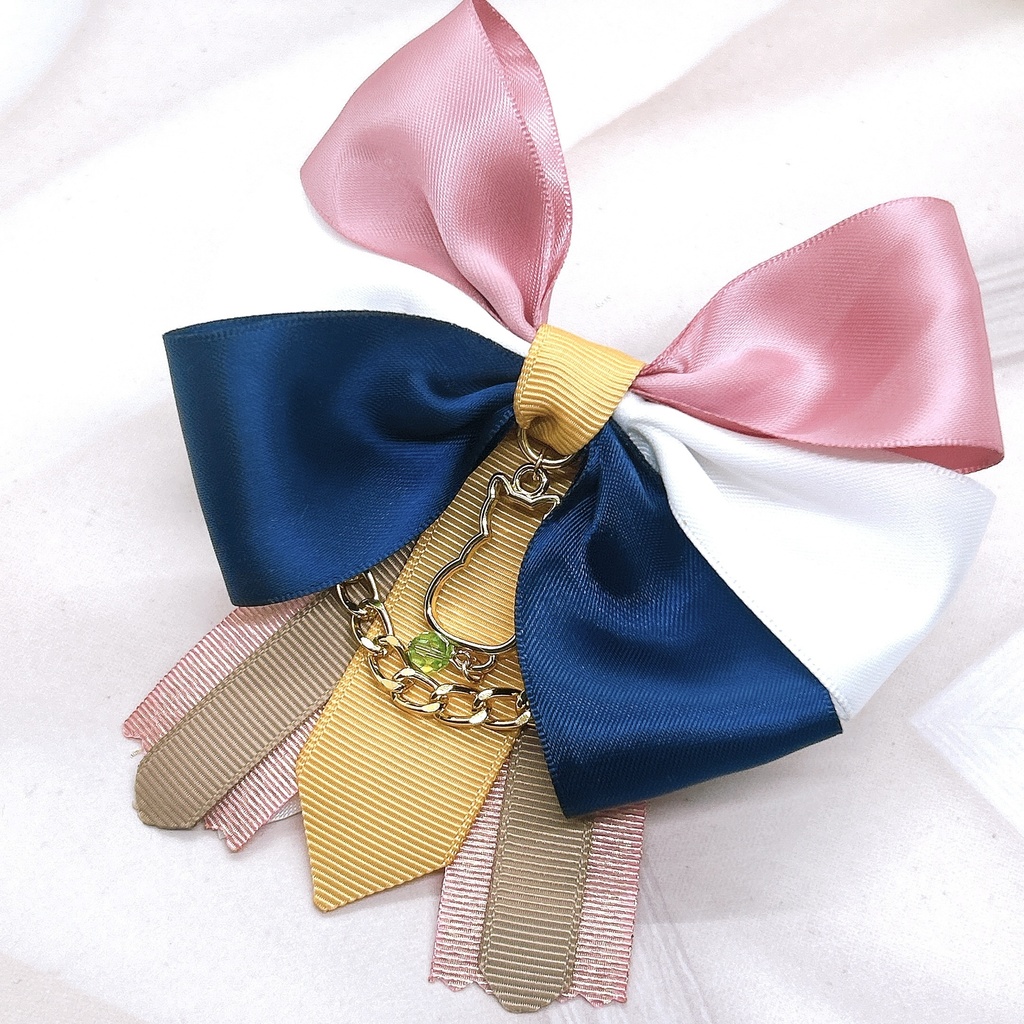 原神 リボンバレッタ&バックチェーン モンド 神ノ叡智19頒布品