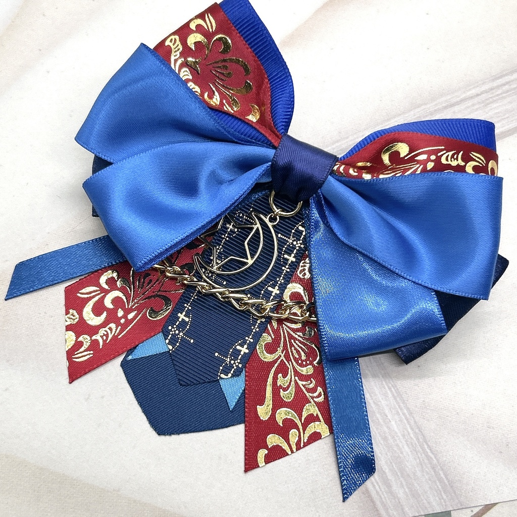 原神 リボンバレッタ&バックチェーン モンド 神ノ叡智19頒布品