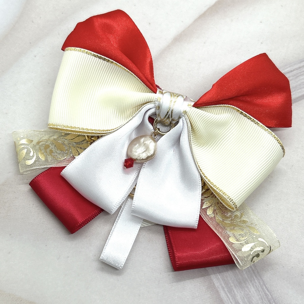 原神 リボンバレッタ&バックチェーン モンド 神ノ叡智19頒布品