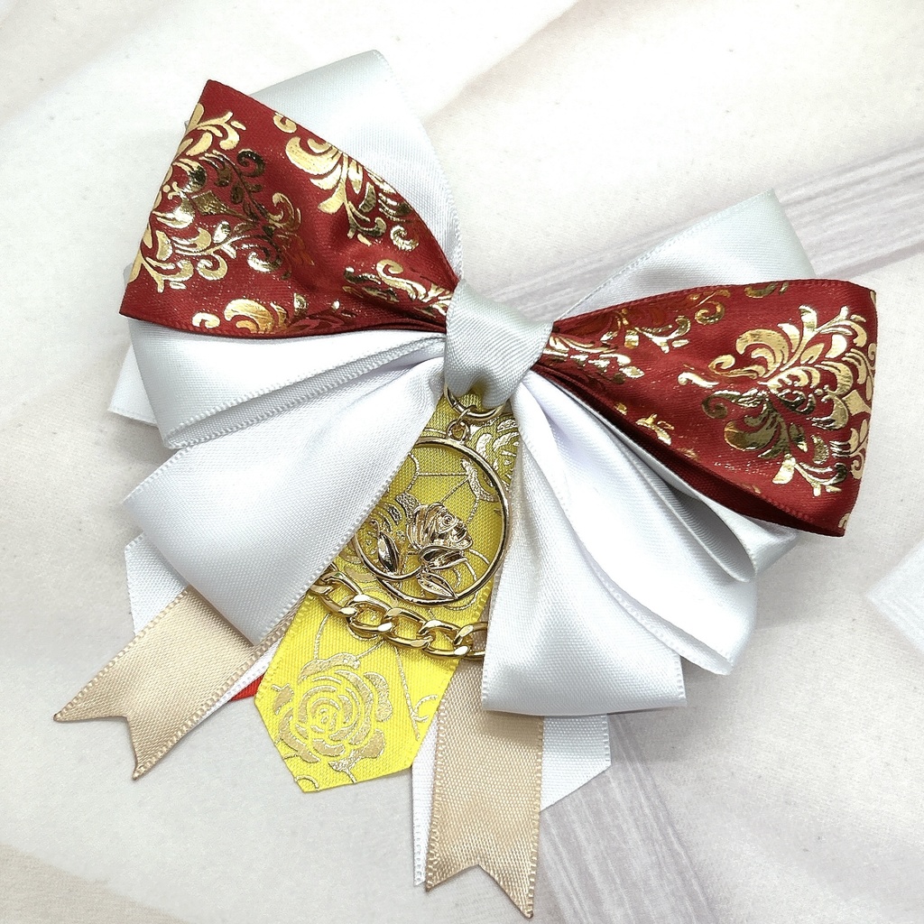 原神 リボンバレッタ&バックチェーン モンド 神ノ叡智19頒布品