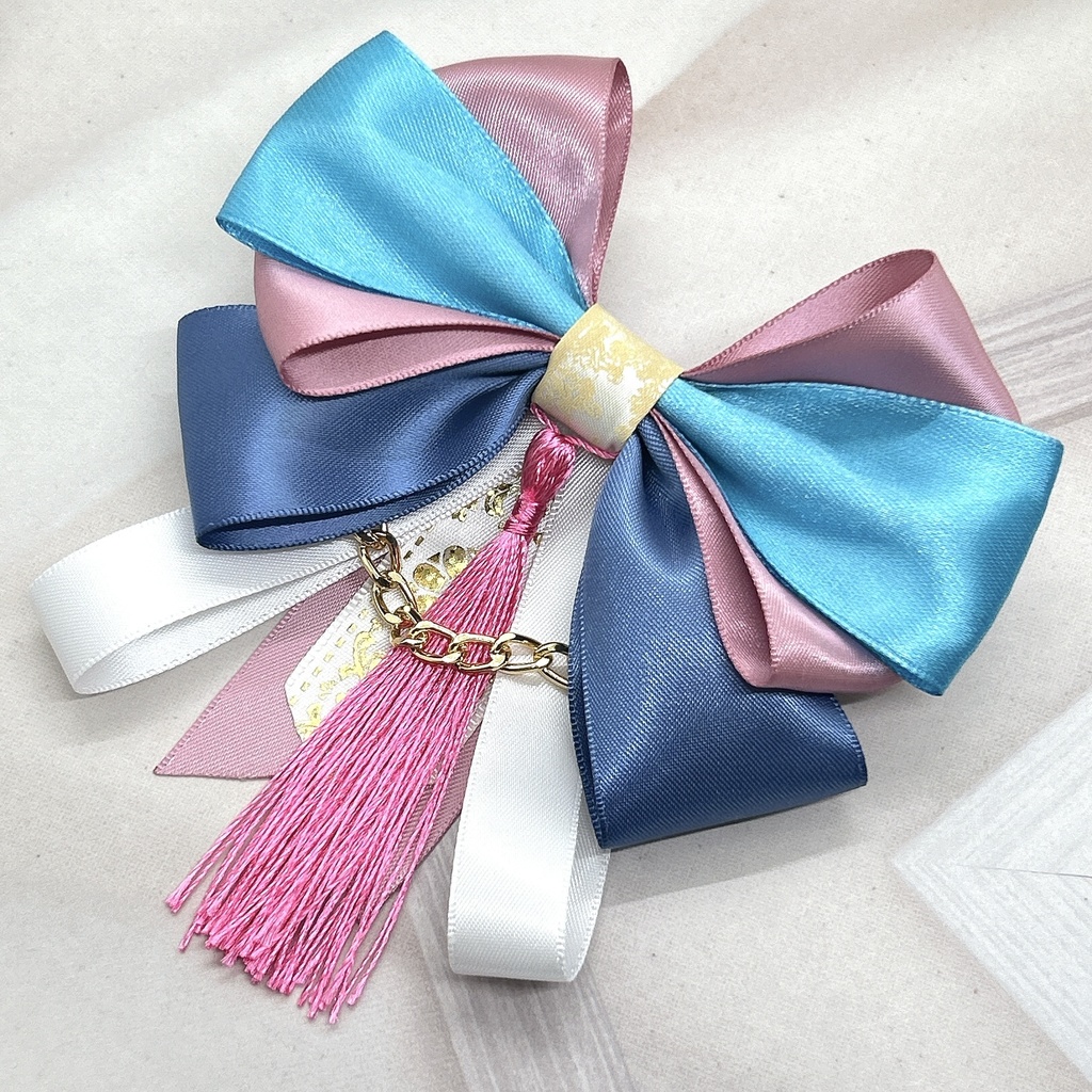 原神 リボンバレッタ&バックチェーン 璃月 神ノ叡智19頒布品