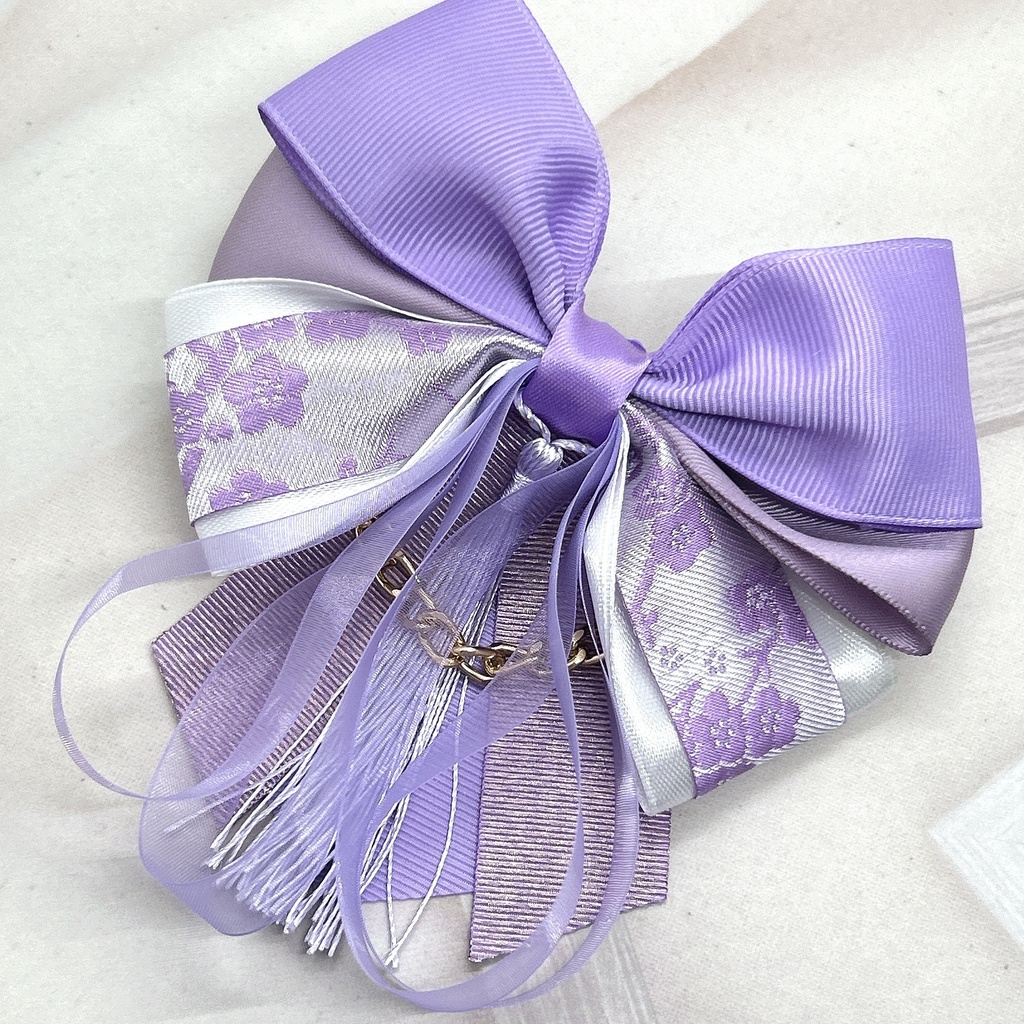 原神 リボンバレッタ&バックチェーン 璃月 神ノ叡智19頒布品