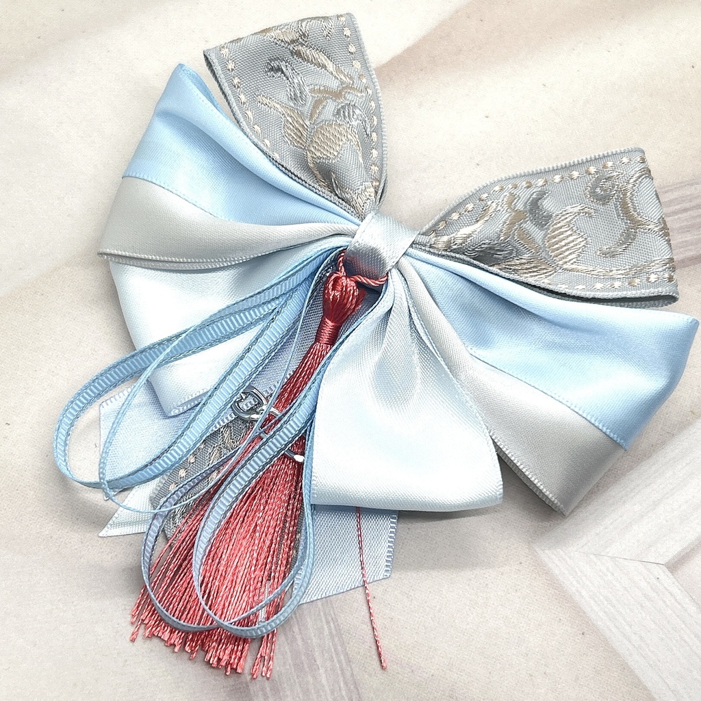 原神 リボンバレッタ&バックチェーン 璃月 神ノ叡智19頒布品