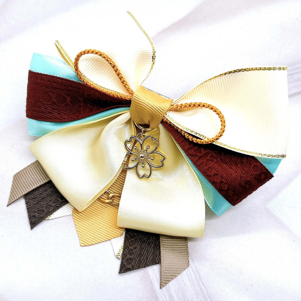 原神 リボンバレッタ&バックチェーン 稲妻 神ノ叡智19頒布品