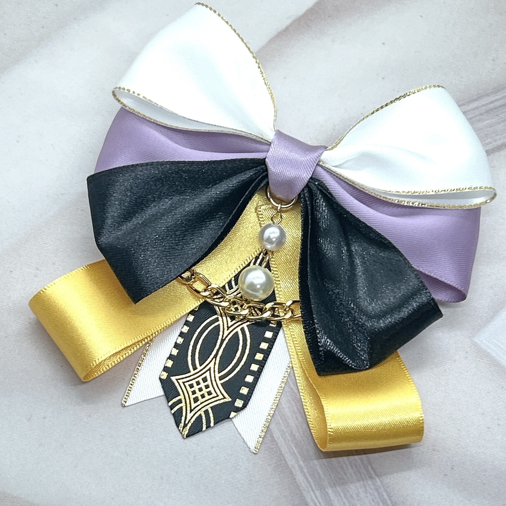 原神 リボンバレッタ&バックチェーン 稲妻 神ノ叡智19頒布品