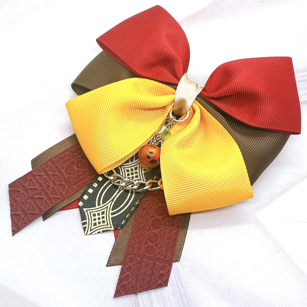 原神 リボンバレッタ&バックチェーン 稲妻 神ノ叡智19頒布品