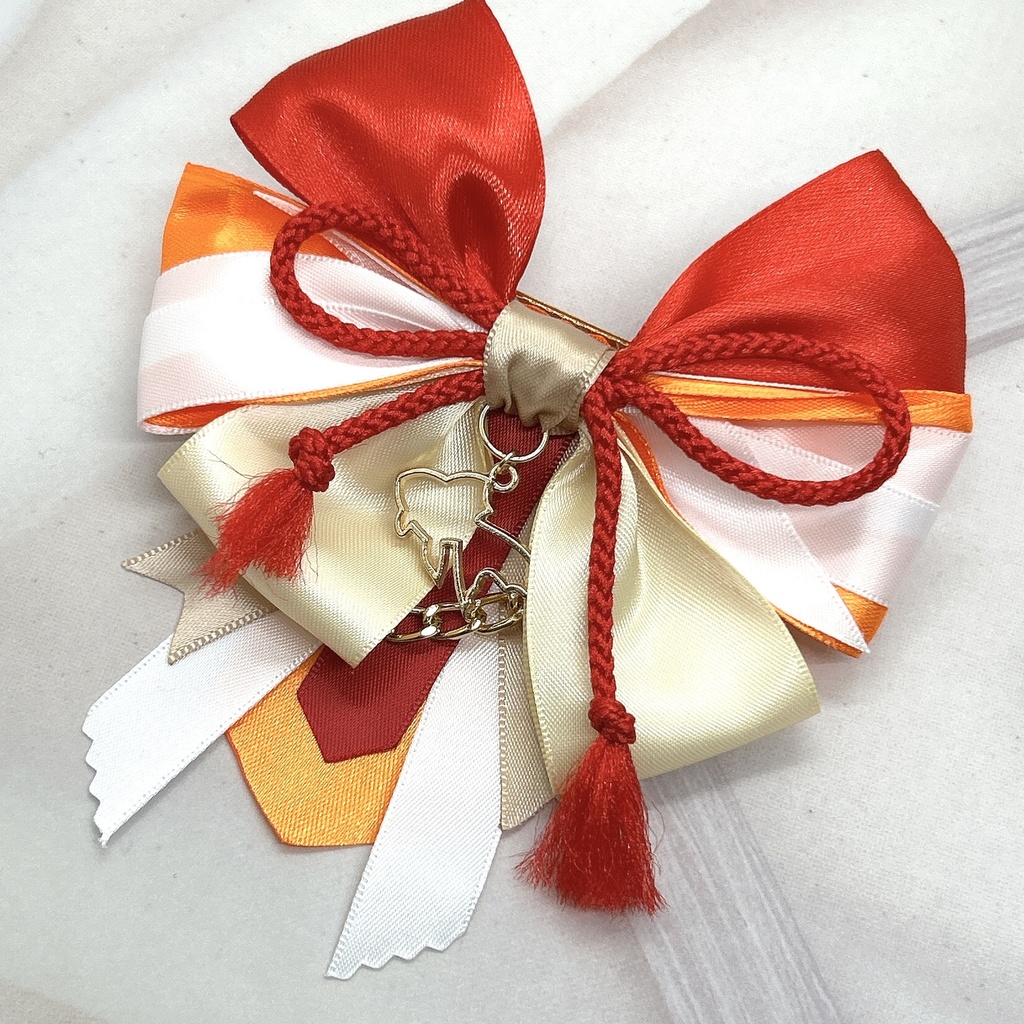 原神 リボンバレッタ&バックチェーン 稲妻 神ノ叡智19頒布品